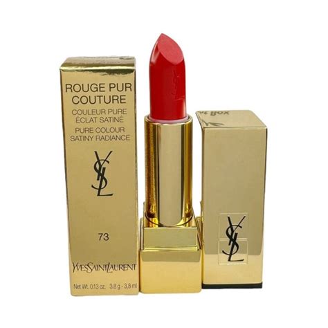 Yves Saint Laurent YSL Lipstick 73 Rhythm Red Hydrating Full 